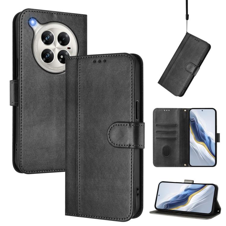 Line Splicing Buckle Retro Leather Phone Case, For Infinix Zero 40 4G / 5G, For Infinix Note 40X 5G, For Infinix Note 40 5G, For Infinix GT 20 Pro 5G, For Infinix Note 40 Pro 4G / 5G / 40 Pro+ 5G, For Infinix Note 40 4G
