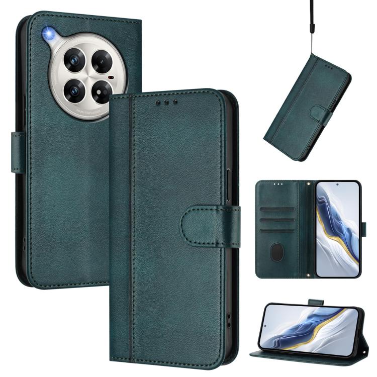 Line Splicing Buckle Retro Leather Phone Case, For Infinix Zero 40 4G / 5G, For Infinix Note 40X 5G, For Infinix Note 40 5G, For Infinix GT 20 Pro 5G, For Infinix Note 40 Pro 4G / 5G / 40 Pro+ 5G, For Infinix Note 40 4G