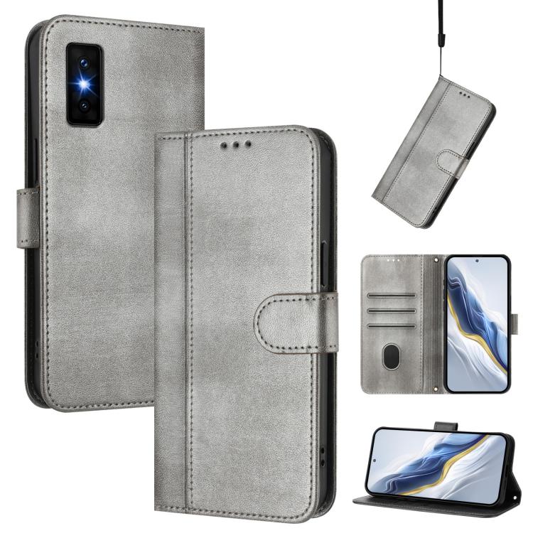 Line Splicing Buckle Retro Leather Phone Case, For Infinix GT 50 Pro 5G, For Infinix Note Edge 5G Global, For Infinix Smart 20 4G / X6840, For Infinix Note 60 5G / Note 60 Pro 5G, For Infinix Smart 10 Plus, For Infinix GT 30 Pro