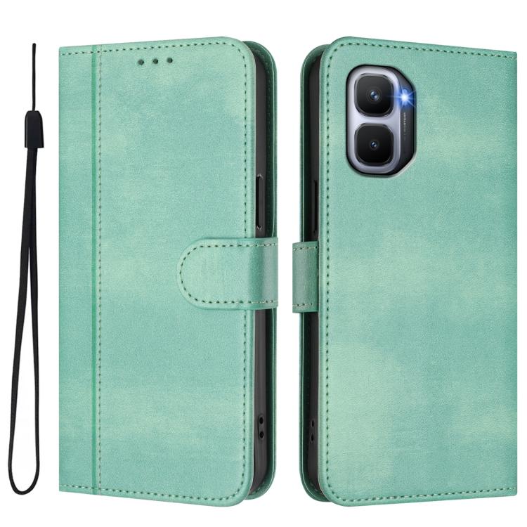 Line Splicing Buckle Retro Leather Phone Case, For Infinix GT 50 Pro 5G, For Infinix Note Edge 5G Global, For Infinix Smart 20 4G / X6840, For Infinix Note 60 5G / Note 60 Pro 5G, For Infinix Smart 10 Plus, For Infinix GT 30 Pro