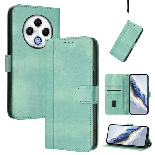 Line Splicing Buckle Retro Leather Phone Case, For Tecno Spark 30 4G, For Tecno Spark Go 5G 2025 / Infinix Hot 60i, For Tecno Spark 30C 4G, For Tecno Spark 20 Pro 5G, For Tecno Pop 6C, For Tecno Spark 10 Pro Magic Magenta
