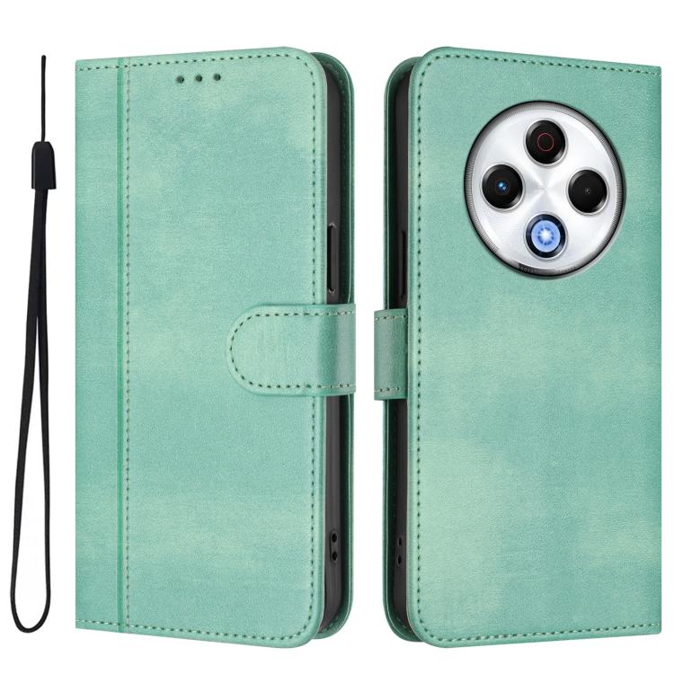 Line Splicing Buckle Retro Leather Phone Case, For Tecno Spark 30 4G, For Tecno Spark Go 5G 2025 / Infinix Hot 60i, For Tecno Spark 30C 4G, For Tecno Spark 20 Pro 5G, For Tecno Pop 6C, For Tecno Spark 10 Pro Magic Magenta