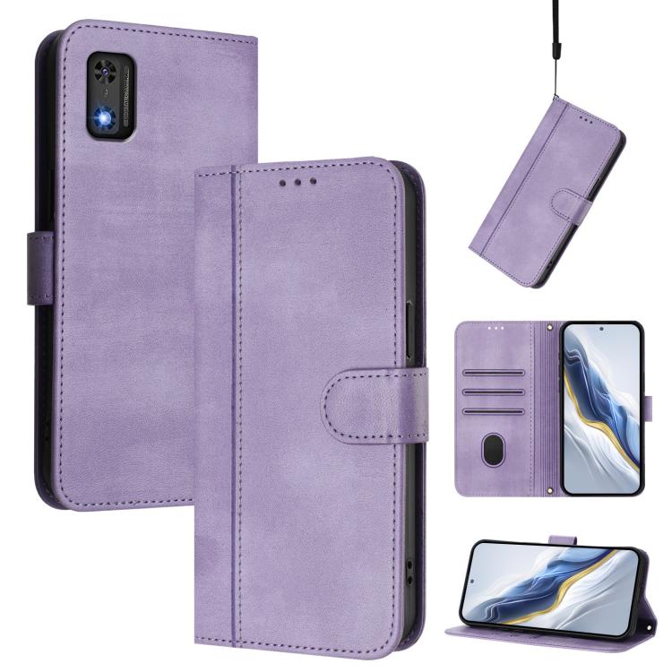 Line Splicing Buckle Retro Leather Phone Case, For Tecno Spark 30 4G, For Tecno Spark Go 5G 2025 / Infinix Hot 60i, For Tecno Spark 30C 4G, For Tecno Spark 20 Pro 5G, For Tecno Pop 6C, For Tecno Spark 10 Pro Magic Magenta