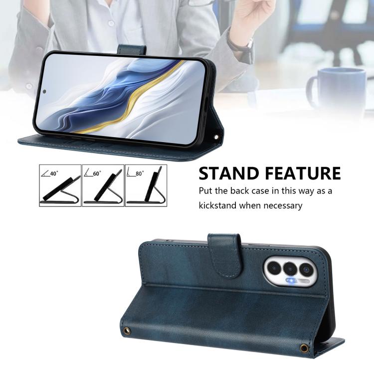 Line Splicing Buckle Retro Leather Phone Case, For Tecno Pova 4, For Tecno Pova Neo 2, For Tecno Spark Go 2022 / 8C / 9, For Tecno Spark 9 Pro / 9T, For Tecno Pova 3, For Tecno Pop 5