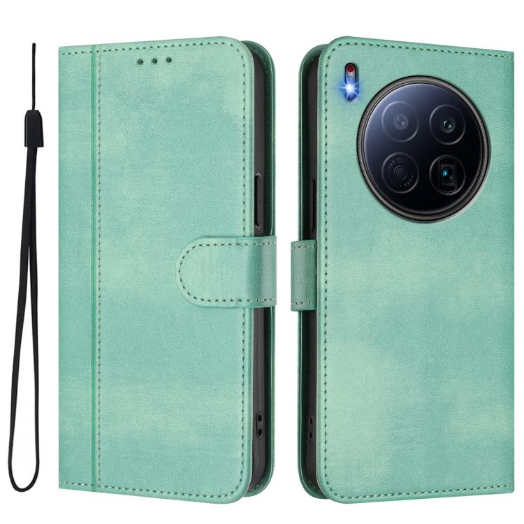 Line Splicing Buckle Retro Leather Phone Case, For Tecno Camon 40 Premier, For Tecno Camon 40 4G, For Tecno Spark 30C 5G / Pop 9 5G, For Tecno Camon 30S / 30S Pro, For Tecno Spark 30 Pro 4G, For Tecno Pova 6 Neo 5G / Spark 30 5G