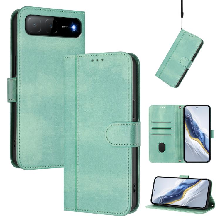 Line Splicing Buckle Retro Leather Phone Case, For Tecno Spark 30 4G, For Tecno Spark Go 5G 2025 / Infinix Hot 60i, For Tecno Spark 30C 4G, For Tecno Spark 20 Pro 5G, For Tecno Pop 6C, For Tecno Spark 10 Pro Magic Magenta