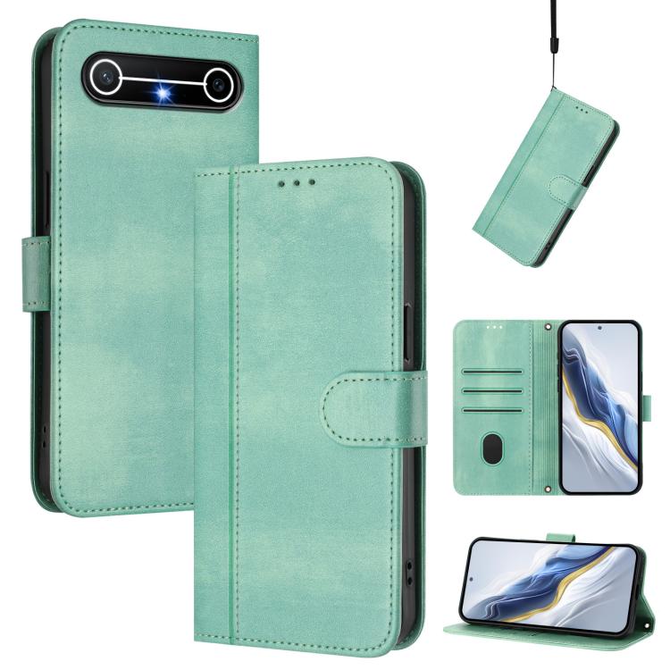 Line Splicing Buckle Retro Leather Phone Case, For Tecno Camon 50 Pro 4G, For Tecno Camon 50 4G, For Tecno Spark Slim 5G, For Tecno Pop 10 / Infinix Smart 10 4G, For Tecno Spark Go 1S / Go 2025, For Tecno Camon 40 Pro 4G