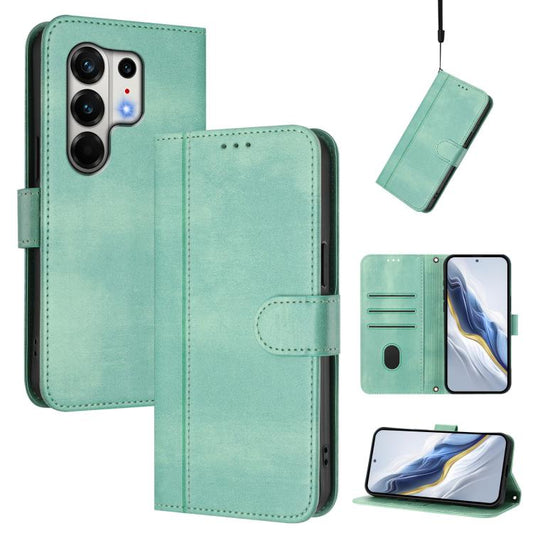 Line Splicing Buckle Retro Leather Phone Case, For Tecno Camon 50 Pro 4G, For Tecno Camon 50 4G, For Tecno Spark Slim 5G, For Tecno Pop 10 / Infinix Smart 10 4G, For Tecno Spark Go 1S / Go 2025, For Tecno Camon 40 Pro 4G