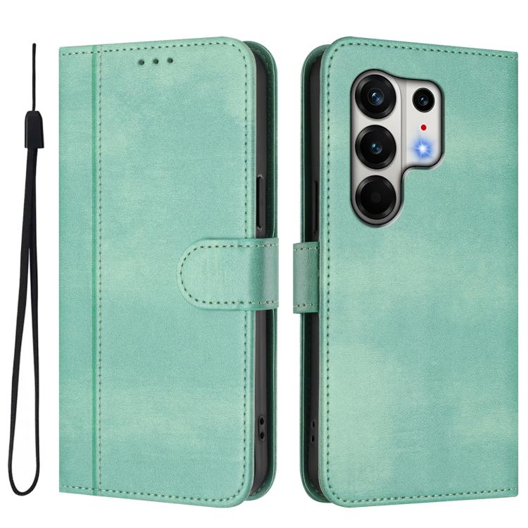 Line Splicing Buckle Retro Leather Phone Case, For Tecno Camon 50 Pro 4G, For Tecno Camon 50 4G, For Tecno Spark Slim 5G, For Tecno Pop 10 / Infinix Smart 10 4G, For Tecno Spark Go 1S / Go 2025, For Tecno Camon 40 Pro 4G