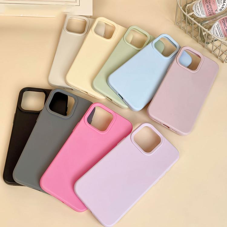 Dopamine Simple Imitation Liquid Silicone Phone Case, For iPhone 15 Pro Max, For iPhone 15 Pro, For iPhone 15 Plus