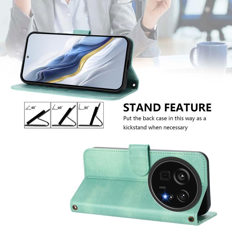 Line Splicing Buckle Retro Leather Phone Case, For Sharp Aquos R9 Pro, For Sharp Aquos wish4, For Sharp Aquos R9, For Sharp Aquos sense8 SHG11 / SH-54D, For Sharp Aquos wish3, For Sharp Aquos R7