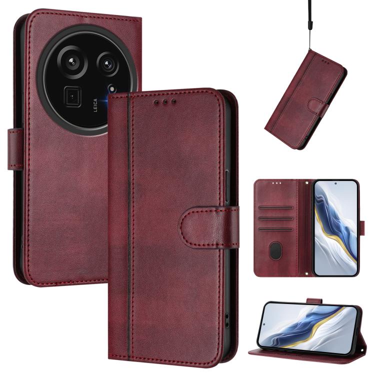 Line Splicing Buckle Retro Leather Phone Case, For Sharp Aquos R9 Pro, For Sharp Aquos wish4, For Sharp Aquos R9, For Sharp Aquos sense8 SHG11 / SH-54D, For Sharp Aquos wish3, For Sharp Aquos R7