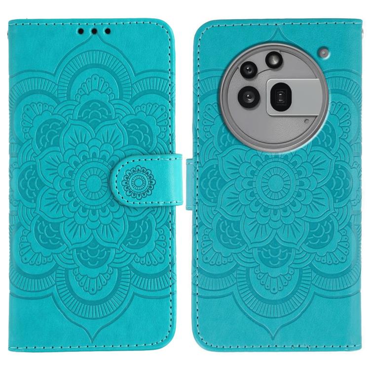 Sun Mandala Embossing Pattern Phone Leather Case, For Nothing CMF Phone 2 Pro, For Nothing Phone 3a, For Nothing Phone 3a Pro, For Nothing CMF Phone 1