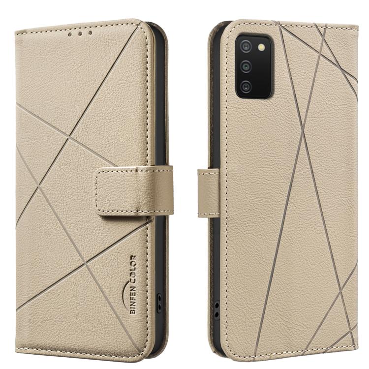 Geometric Pattern RFID Leather Phone Case, For Samsung Galaxy A54 5G, For Samsung Galaxy A23 / M23 / M13 4G, For Samsung Galaxy A13, For Samsung Galaxy A53, For Samsung Galaxy A73 5G, For Samsung Galaxy A33, For Samsung Galaxy A52 / A52S               ...