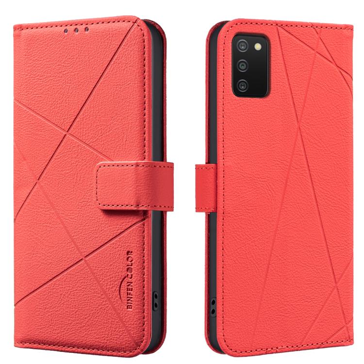 Geometric Pattern RFID Leather Phone Case, For Samsung Galaxy A54 5G, For Samsung Galaxy A23 / M23 / M13 4G, For Samsung Galaxy A13, For Samsung Galaxy A53, For Samsung Galaxy A73 5G, For Samsung Galaxy A33, For Samsung Galaxy A52 / A52S               ...