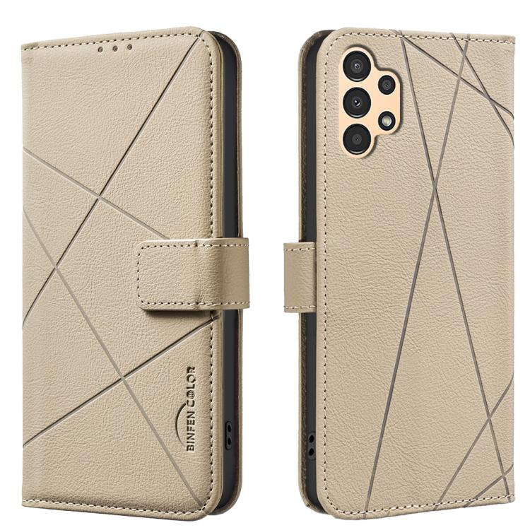 Geometric Pattern RFID Leather Phone Case, For Samsung Galaxy A54 5G, For Samsung Galaxy A23 / M23 / M13 4G, For Samsung Galaxy A13, For Samsung Galaxy A53, For Samsung Galaxy A73 5G, For Samsung Galaxy A33, For Samsung Galaxy A52 / A52S               ...