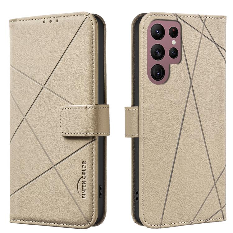 Geometric Pattern RFID Leather Phone Case, For Samsung Galaxy S21 FE 5G, For Samsung Galaxy S21 5G, For Samsung Galaxy S21+ 5G, For Samsung Galaxy S21 Ultra 5G