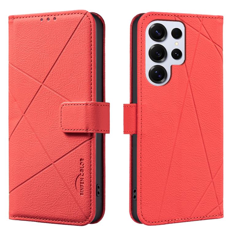 Geometric Pattern RFID Leather Phone Case, For Samsung Galaxy S24 Ultra 5G, For Samsung Galaxy S23 FE 5G, For Samsung Galaxy S23 Ultra 5G, For Samsung Galaxy S23+ 5G, For Samsung Galaxy S23 5G, For Samsung Galaxy S22 Ultra 5G, For Samsung Galaxy S22+ 5...
