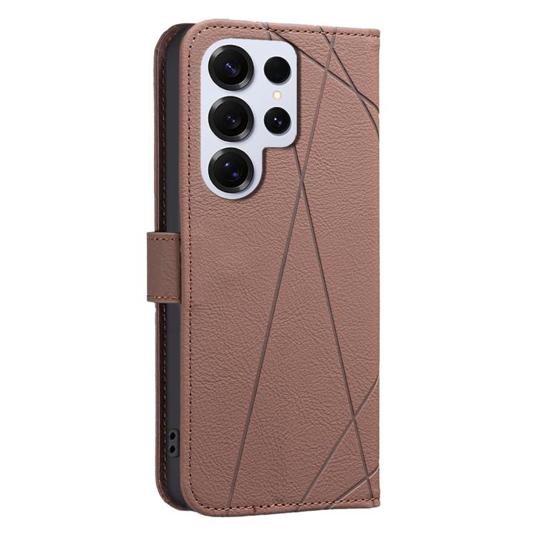 Geometric Pattern RFID Leather Phone Case, For Samsung Galaxy S24 Ultra 5G, For Samsung Galaxy S23 FE 5G, For Samsung Galaxy S23 Ultra 5G, For Samsung Galaxy S23+ 5G, For Samsung Galaxy S23 5G, For Samsung Galaxy S22 Ultra 5G, For Samsung Galaxy S22+ 5...
