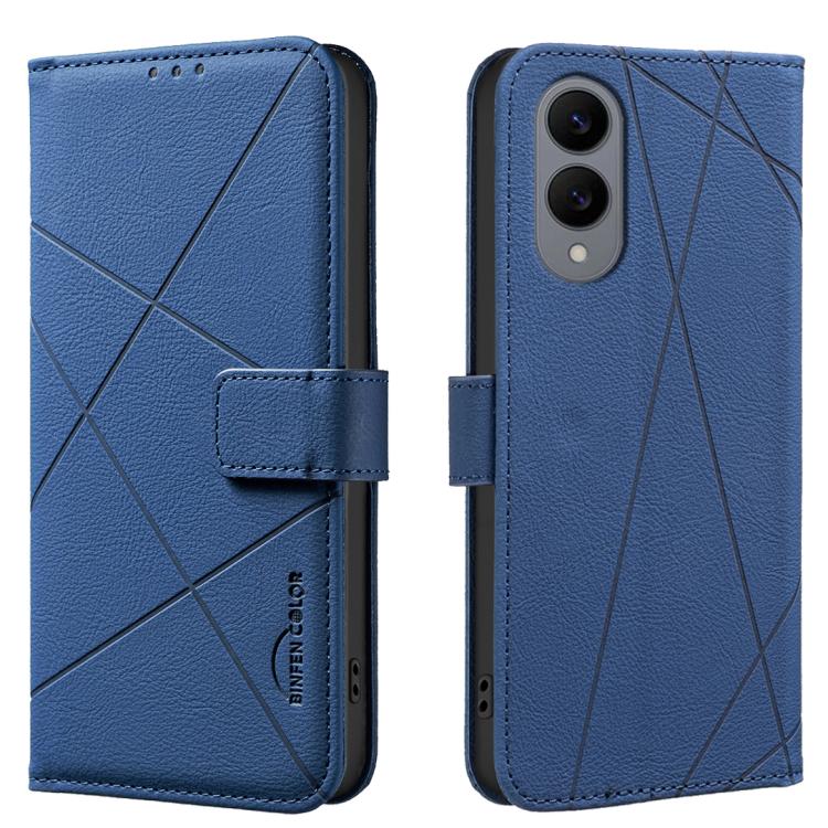 Geometric Pattern RFID Leather Phone Case, For Galaxy S26 FE 5G, For Samsung Galaxy S26 Ultra 5G, For Samsung Galaxy S26 5G, For Samsung Galaxy S25 FE 5G, For Samsung Galaxy S25 Edge 5G, For Samsung Galaxy S25 / S24 5G, For Samsung Galaxy S25+ / S24+ 5...