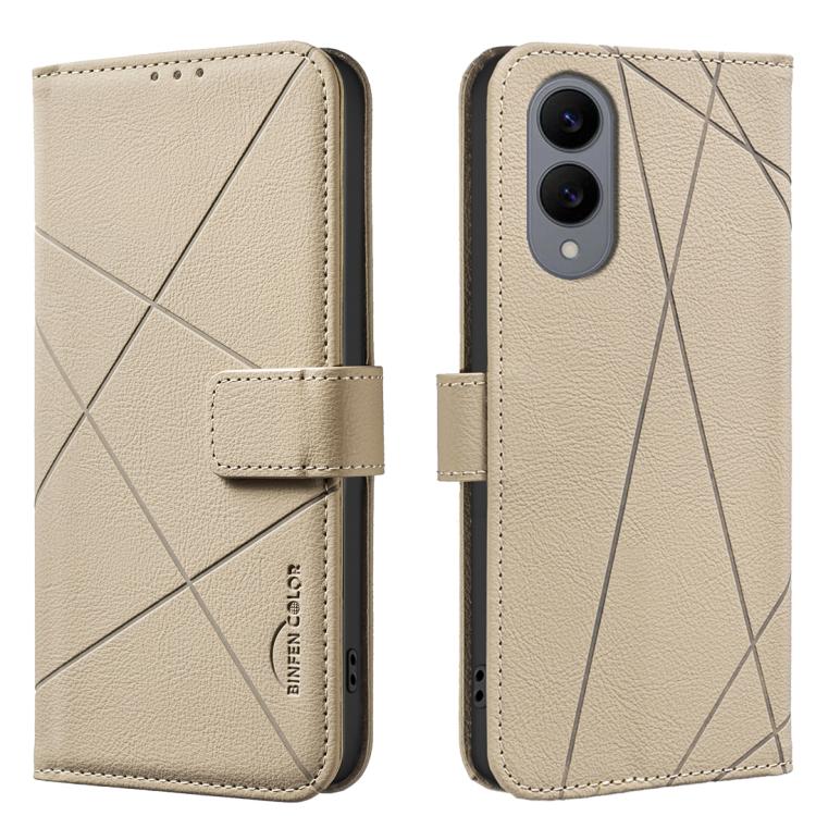 Geometric Pattern RFID Leather Phone Case, For Galaxy S26 FE 5G, For Samsung Galaxy S26 Ultra 5G, For Samsung Galaxy S26 5G, For Samsung Galaxy S25 FE 5G, For Samsung Galaxy S25 Edge 5G, For Samsung Galaxy S25 / S24 5G, For Samsung Galaxy S25+ / S24+ 5...