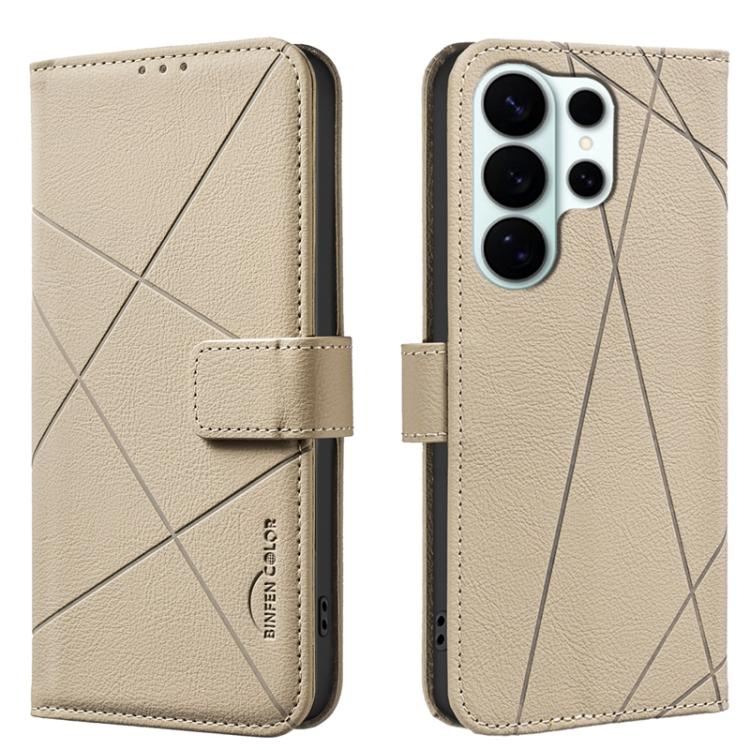 Geometric Pattern RFID Leather Phone Case, For Galaxy S26 FE 5G, For Samsung Galaxy S26 Ultra 5G, For Samsung Galaxy S26 5G, For Samsung Galaxy S25 FE 5G, For Samsung Galaxy S25 Edge 5G, For Samsung Galaxy S25 / S24 5G, For Samsung Galaxy S25+ / S24+ 5...
