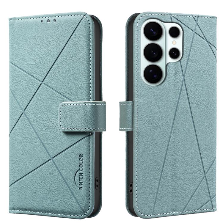 Geometric Pattern RFID Leather Phone Case, For Galaxy S26 FE 5G, For Samsung Galaxy S26 Ultra 5G, For Samsung Galaxy S26 5G, For Samsung Galaxy S25 FE 5G, For Samsung Galaxy S25 Edge 5G, For Samsung Galaxy S25 / S24 5G, For Samsung Galaxy S25+ / S24+ 5...