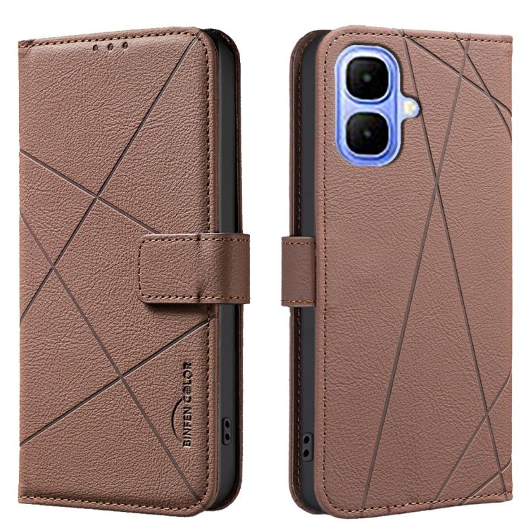 Geometric Pattern RFID Leather Phone Case, For Infinix GT 50 Pro 5G, For Infinix Hot 70 5G, For Infinix Smart 20 4G, For Infinix Note 60 5G / 60 Pro 5G, For Infinix Hot 60 Pro+ 4G, For Infinix Hot 60 Pro 4G, For Infinix Smart 10 4G                     ...