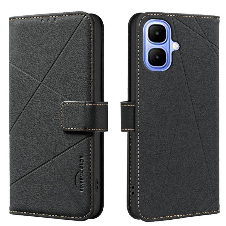 Geometric Pattern RFID Leather Phone Case, For Infinix GT 50 Pro 5G, For Infinix Hot 70 5G, For Infinix Smart 20 4G, For Infinix Note 60 5G / 60 Pro 5G, For Infinix Hot 60 Pro+ 4G, For Infinix Hot 60 Pro 4G, For Infinix Smart 10 4G                     ...