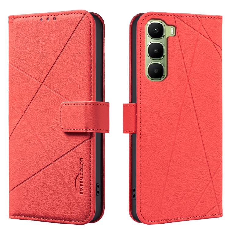 Geometric Pattern RFID Leather Phone Case, For Infinix GT 50 Pro 5G, For Infinix Hot 70 5G, For Infinix Smart 20 4G, For Infinix Note 60 5G / 60 Pro 5G, For Infinix Hot 60 Pro+ 4G, For Infinix Hot 60 Pro 4G, For Infinix Smart 10 4G                     ...
