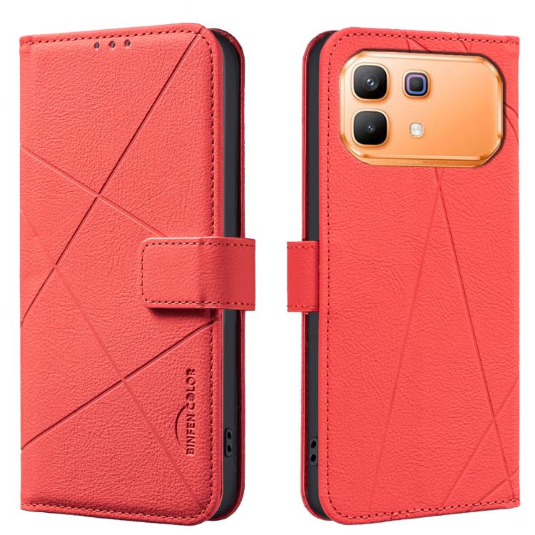 Geometric Pattern RFID Leather Phone Case, For Infinix GT 50 Pro 5G, For Infinix Hot 70 5G, For Infinix Smart 20 4G, For Infinix Note 60 5G / 60 Pro 5G, For Infinix Hot 60 Pro+ 4G, For Infinix Hot 60 Pro 4G, For Infinix Smart 10 4G                     ...