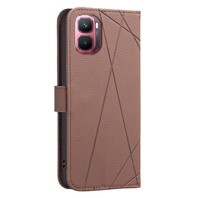 Geometric Pattern RFID Leather Phone Case, For Infinix GT 50 Pro 5G, For Infinix Hot 70 5G, For Infinix Smart 20 4G, For Infinix Note 60 5G / 60 Pro 5G, For Infinix Hot 60 Pro+ 4G, For Infinix Hot 60 Pro 4G, For Infinix Smart 10 4G                     ...