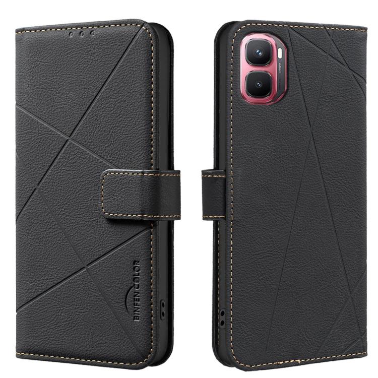 Geometric Pattern RFID Leather Phone Case, For Infinix GT 50 Pro 5G, For Infinix Hot 70 5G, For Infinix Smart 20 4G, For Infinix Note 60 5G / 60 Pro 5G, For Infinix Hot 60 Pro+ 4G, For Infinix Hot 60 Pro 4G, For Infinix Smart 10 4G                     ...