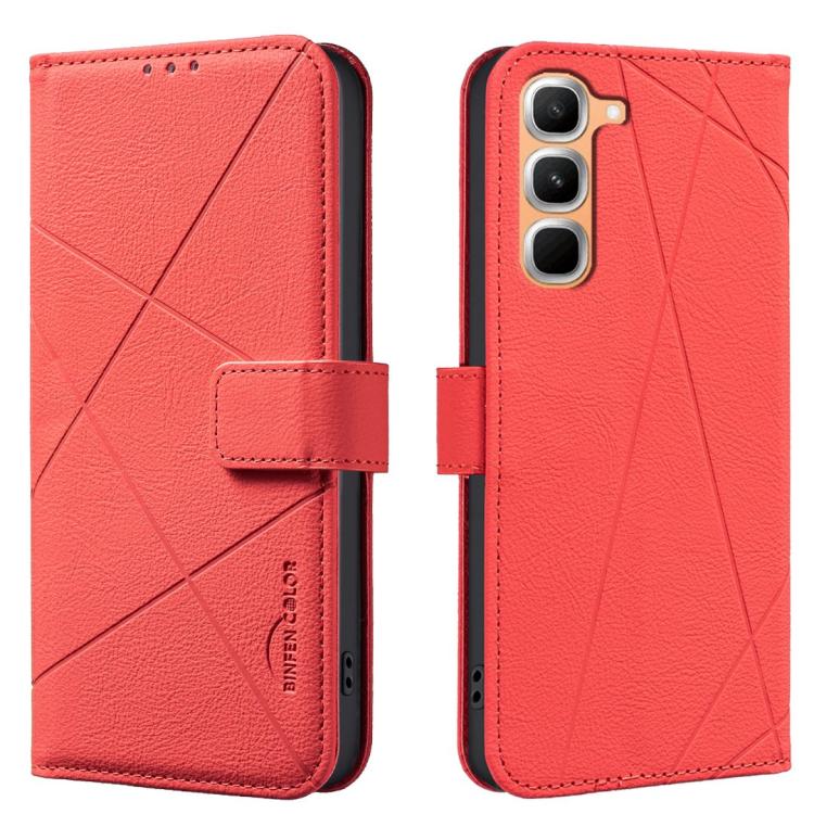 Geometric Pattern RFID Leather Phone Case, For Infinix Hot 70 Pro 5G, For Infinix GT 50 Pro 5G, For Infinix Hot 70 5G, For Infinix Smart 20 4G, For Infinix Note 60 5G / 60 Pro 5G, For Infinix Hot 60 Pro+ 4G, For Infinix Hot 60 Pro 4G                   ...