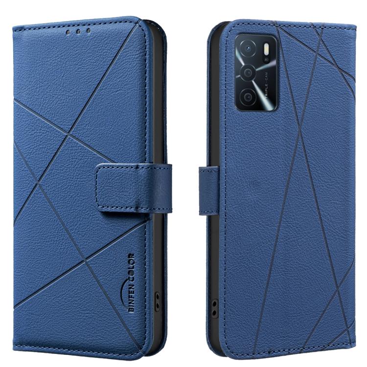 Geometric Pattern RFID Leather Phone Case, For OPPO A16 / A16S / A54S / A55 5G, For OPPO A94 4G / Reno5 F / F19 Rro, For OPPO A94 5G / F19 Pro+ / Reno5 Z 5G, For OPPO A74 5G / A93 5G / A54 5G, For OPPO A74 4G / F19 4G, For OPPO A72 / A52 / A92         ...