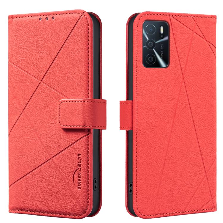 Geometric Pattern RFID Leather Phone Case, For OPPO A16 / A16S / A54S / A55 5G, For OPPO A94 4G / Reno5 F / F19 Rro, For OPPO A94 5G / F19 Pro+ / Reno5 Z 5G, For OPPO A74 5G / A93 5G / A54 5G, For OPPO A74 4G / F19 4G, For OPPO A72 / A52 / A92         ...