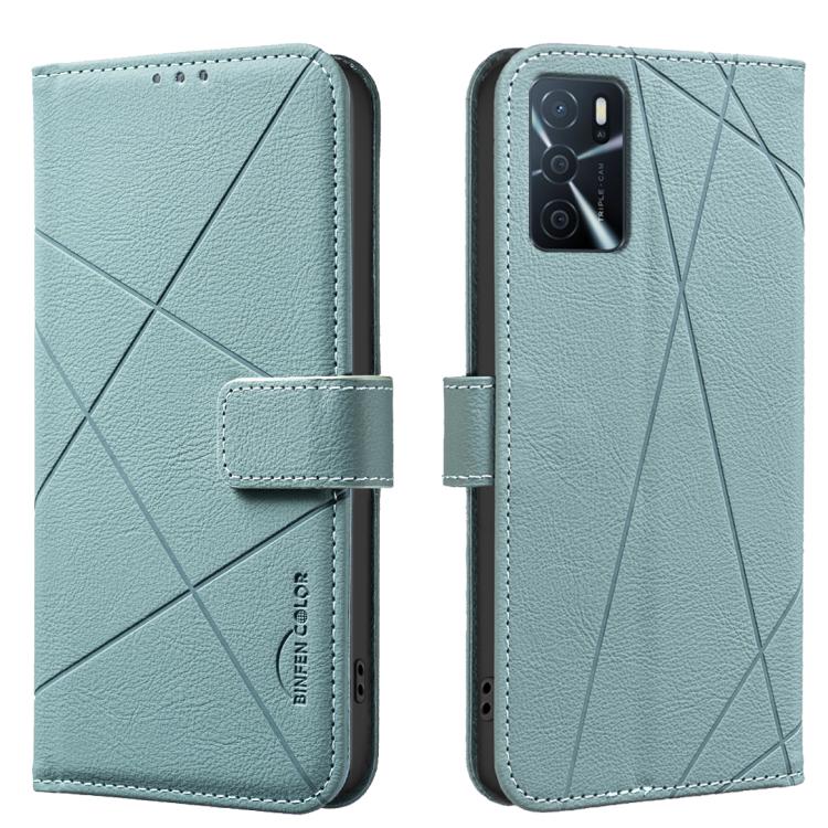 Geometric Pattern RFID Leather Phone Case, For OPPO A16 / A16S / A54S / A55 5G, For OPPO A94 4G / Reno5 F / F19 Rro, For OPPO A94 5G / F19 Pro+ / Reno5 Z 5G, For OPPO A74 5G / A93 5G / A54 5G, For OPPO A74 4G / F19 4G, For OPPO A72 / A52 / A92         ...