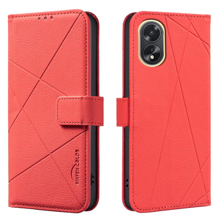 Geometric Pattern RFID Leather Phone Case, For OPPO A60 4G, For OPPO Reno11 F 5G, For OPPO A38 4G / A18 4G, For OPPO A58 4G, For OPPO A78 4G, For OPPO A98 5G / F23 / A1, For OPPO A78 5G, For OPPO A96 5G / Reno7 Z