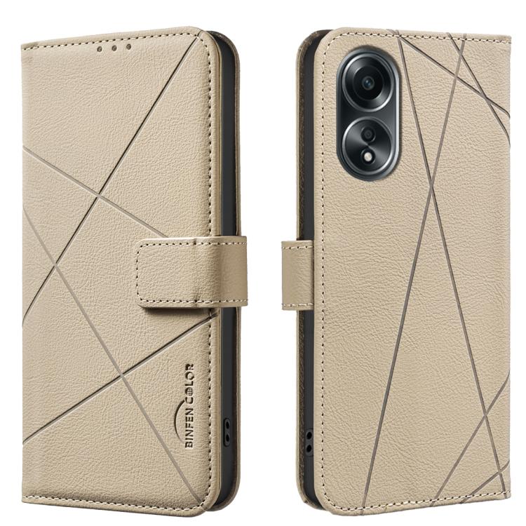Geometric Pattern RFID Leather Phone Case, For OPPO A38 4G / A18 4G, For OPPO A58 4G, For OPPO A78 4G, For OPPO A98 5G / F23 / A1, For OPPO A78 5G, For OPPO A96 5G / Reno7 Z, For OPPO A16 / A16S / A54S / A55 5G, For OPPO A94 4G / Reno5 F / F19 Rro