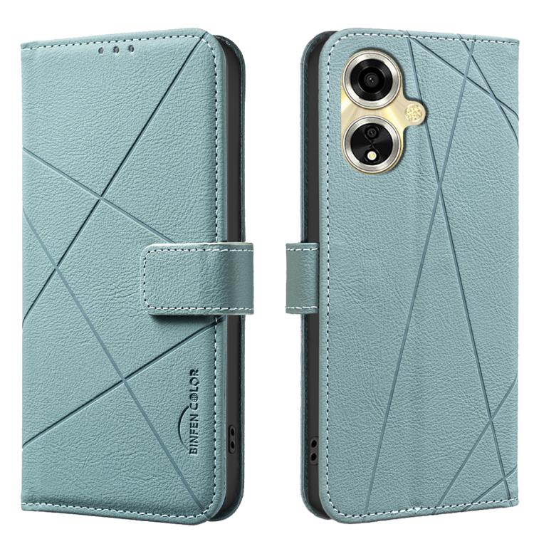 Geometric Pattern RFID Leather Phone Case, For OPPO A94 5G / F19 Pro+ / Reno5 Z 5G, For OPPO A74 5G / A93 5G / A54 5G, For OPPO A74 4G / F19 4G, For OPPO A72 / A52 / A92, For OPPO A59 5G