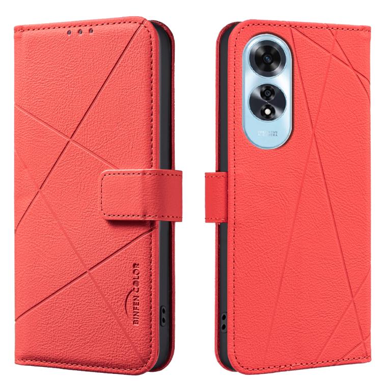 Geometric Pattern RFID Leather Phone Case, For OPPO A60 4G, For OPPO Reno11 F 5G, For OPPO A38 4G / A18 4G, For OPPO A58 4G, For OPPO A78 4G, For OPPO A98 5G / F23 / A1, For OPPO A78 5G, For OPPO A96 5G / Reno7 Z