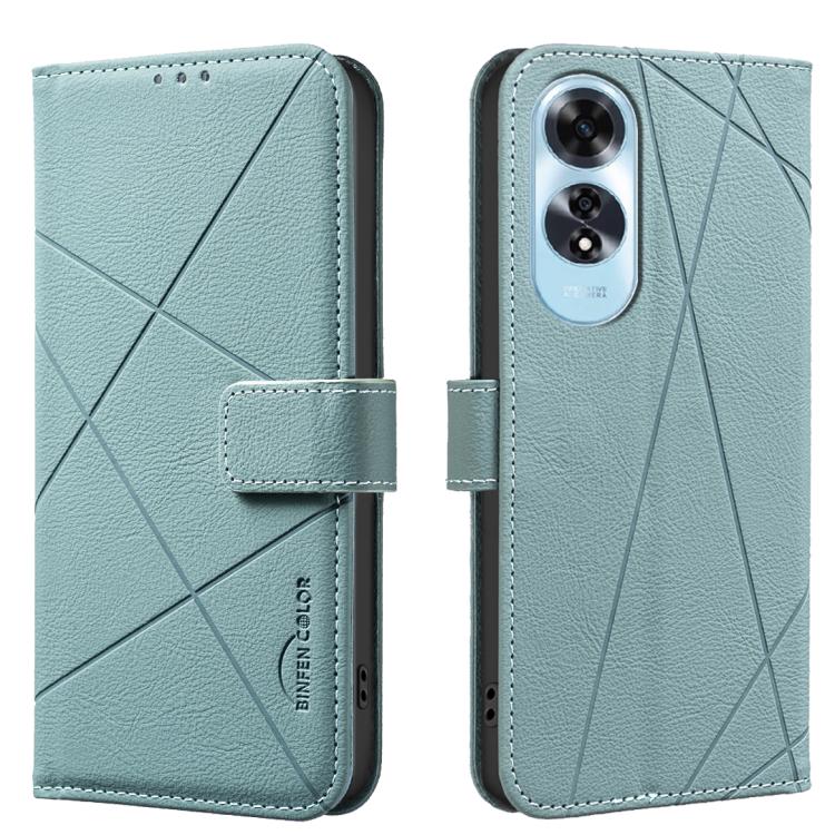 Geometric Pattern RFID Leather Phone Case, For OPPO A60 4G, For OPPO Reno11 F 5G, For OPPO A38 4G / A18 4G, For OPPO A58 4G, For OPPO A78 4G, For OPPO A98 5G / F23 / A1, For OPPO A78 5G, For OPPO A96 5G / Reno7 Z