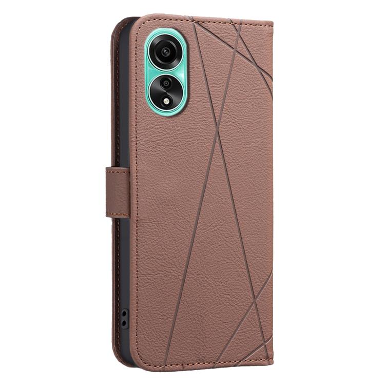 Geometric Pattern RFID Leather Phone Case, For OPPO A78 4G, For OPPO A98 5G / F23 / A1, For OPPO A78 5G, For OPPO A96 5G / Reno7 Z, For OPPO A16 / A16S / A54S / A55 5G, For OPPO A94 4G / Reno5 F / F19 Rro, For OPPO A94 5G / F19 Pro+ / Reno5 Z 5G       ...