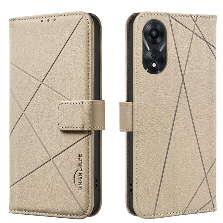 Geometric Pattern RFID Leather Phone Case, For OPPO A38 4G / A18 4G, For OPPO A58 4G, For OPPO A78 4G, For OPPO A98 5G / F23 / A1, For OPPO A78 5G, For OPPO A96 5G / Reno7 Z, For OPPO A16 / A16S / A54S / A55 5G, For OPPO A94 4G / Reno5 F / F19 Rro