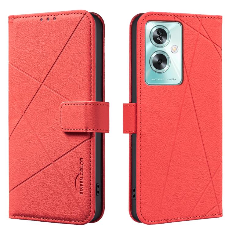 Geometric Pattern RFID Leather Phone Case, For OPPO Reno15 F 5G Global, For OPPO Reno15 5G Global, For OPPO A6 Pro 5G/4G Global / F31 5G, For OPPO Reno14 F 5G, For OPPO A79 5G, For OPPO Reno13 F 5G, For OPPO A60 4G, For OPPO Reno11 F 5G