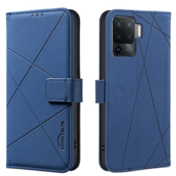 Geometric Pattern RFID Leather Phone Case, For OPPO A16 / A16S / A54S / A55 5G, For OPPO A94 4G / Reno5 F / F19 Rro, For OPPO A94 5G / F19 Pro+ / Reno5 Z 5G, For OPPO A74 5G / A93 5G / A54 5G, For OPPO A74 4G / F19 4G, For OPPO A72 / A52 / A92         ...