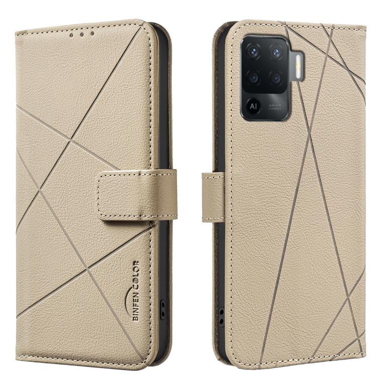 Geometric Pattern RFID Leather Phone Case, For OPPO A16 / A16S / A54S / A55 5G, For OPPO A94 4G / Reno5 F / F19 Rro, For OPPO A94 5G / F19 Pro+ / Reno5 Z 5G, For OPPO A74 5G / A93 5G / A54 5G, For OPPO A74 4G / F19 4G, For OPPO A72 / A52 / A92         ...