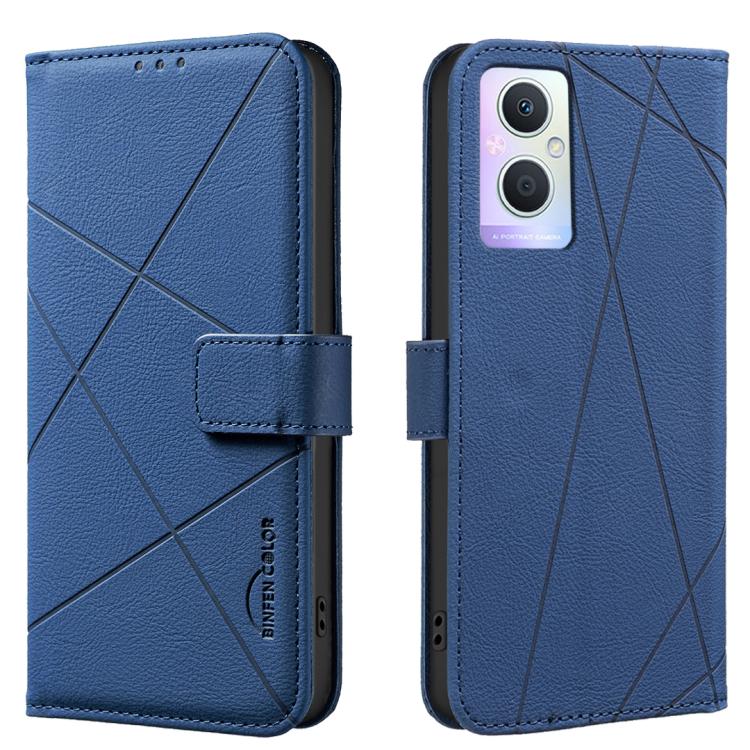 Geometric Pattern RFID Leather Phone Case, For OPPO A38 4G / A18 4G, For OPPO A58 4G, For OPPO A78 4G, For OPPO A98 5G / F23 / A1, For OPPO A78 5G, For OPPO A96 5G / Reno7 Z, For OPPO A16 / A16S / A54S / A55 5G, For OPPO A94 4G / Reno5 F / F19 Rro