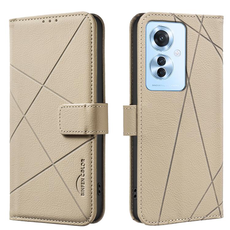 Geometric Pattern RFID Leather Phone Case, For OPPO A60 4G, For OPPO Reno11 F 5G, For OPPO A38 4G / A18 4G, For OPPO A58 4G, For OPPO A78 4G, For OPPO A98 5G / F23 / A1, For OPPO A78 5G, For OPPO A96 5G / Reno7 Z