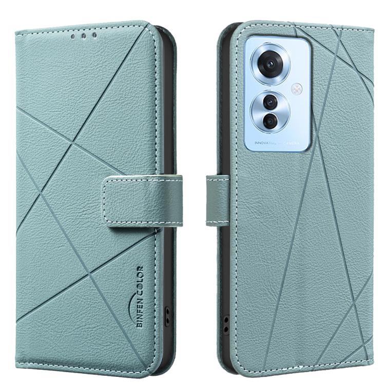 Geometric Pattern RFID Leather Phone Case, For OPPO A60 4G, For OPPO Reno11 F 5G, For OPPO A38 4G / A18 4G, For OPPO A58 4G, For OPPO A78 4G, For OPPO A98 5G / F23 / A1, For OPPO A78 5G, For OPPO A96 5G / Reno7 Z